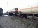 T44 whit mixed freight train