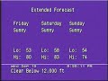 WeatherSTAR Junior K L M Flavors - Trammell Starks Outage
