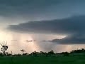 Severe Thunderstorm & Mesocyclone Brisbane QLD Australia
