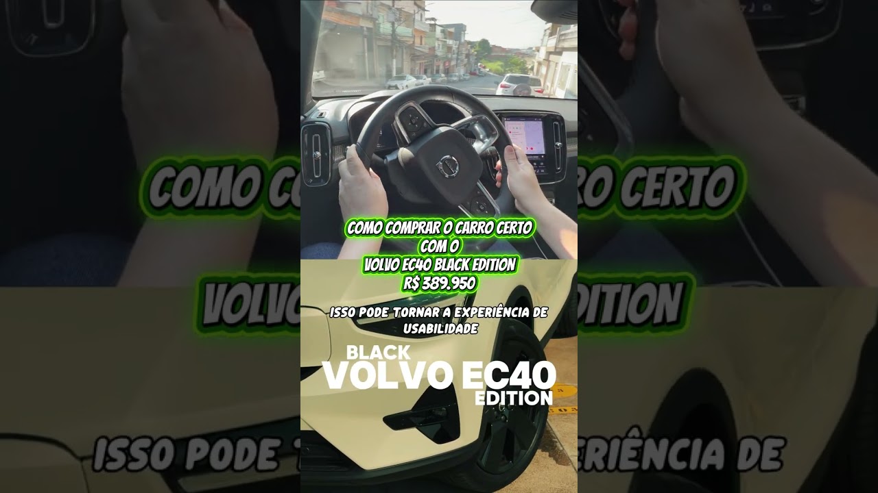O problema do Volvo EC40 ou a culpa é da rua? 🛣️❌