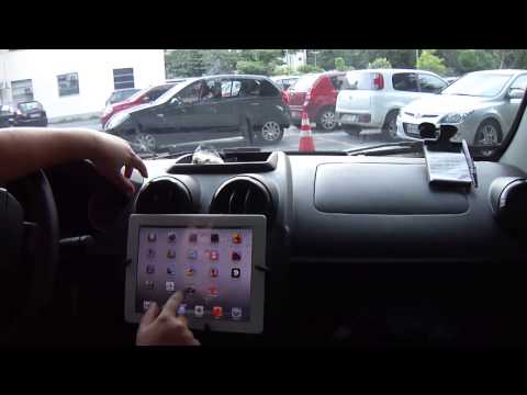 Wi-fi only iPad used as a car GPS