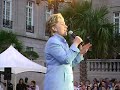 Hillary Clinton in Downtown Wilmington 4/27/08