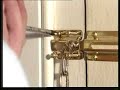 Home Security - Fitting a door chain Home Security - Fitting a door chain