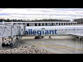 Allegiant Air MD-82 Takeoff from Greenville, SC in HD