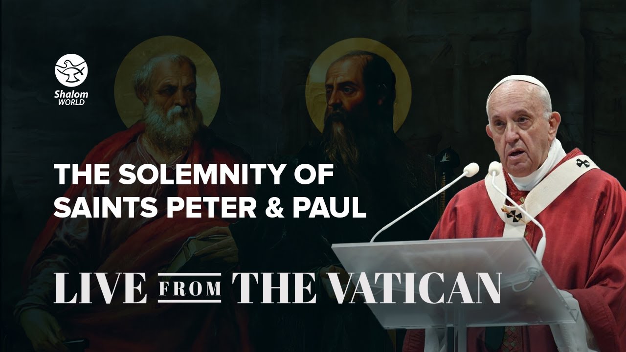 Holy Mass on the Solemnity of Saints Peter and Paul (29 June 2022) | LIVE from the Vatican