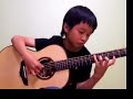 sungha plays 'valse de zenith' by michel haumont.