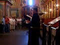 En la Catedral de Arcangel, Kremlin, Moscu