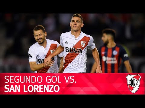 Gol de Rafael Santos Borré vs. San Lorenzo