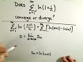 Showing a Series Diverges using Partial Sums