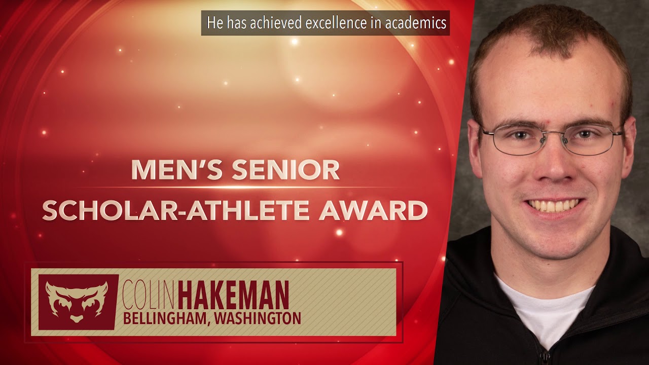 Bearcat Awards: Senior Scholar-Athlete: Colin Hakeman