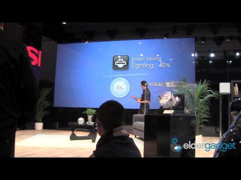 CES 2012 Video: Verizon DNA Wall and Toshiba Life Design Box