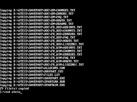 how to perform fdisk mbr