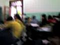 Wan e Aline durmindo em aula