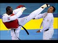 l'atleta cubano angel valodia matos ha dato un calcio in testa all'arbitro che dirigeva l'incontro di taekwondo contro il kazako arman chilmanov

watch the video here !! a cuban taekwondo athlete and his coach were banned for life after angel matos kicked the referee in the face following his bronze-medal match disqualification. cuban coach leudis gonzalez offered no apology for matos' actions during the men's over-80 kg (176 pounds) match.

matos was winning 3-2, with 1:02 in the second round, when he fell to the mat after being hit by his opponent, kazakhstan's arman chilmanov. he was sitting there, awaiting medical attention, when he was disqualified for taking too much injury time. fighters get one minute, and matos was disqualified when his time ran out.

matos angrily questioned the call, pushed a judge, then pushed and kicked referee chakir chelbat of sweden. matos then spat on the floor and was escorted out.

