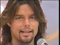 RICKY MARTIN em Brazil no Gugu (Domingo Legal) Parte 3