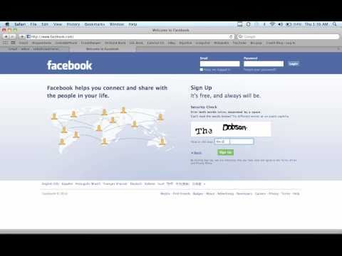 how to setup a facebook