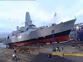 Launch of HMS Dauntless