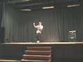c-bass sings and dances to justin t's - my love