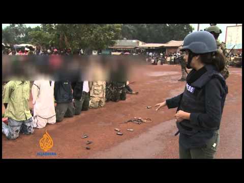 US - The day began with French troops trading fire with militas near the Bangui airport. It's part of a campaign to disarm fighters. And now, the United States is...