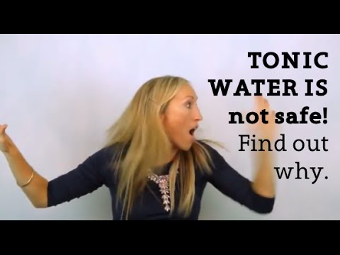 how to isolate quinine from tonic water