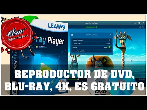 EL MEJOR REPRODUCTOR DE DVD, BLU-RAY, 4K, ES GRATUITO