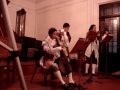 Quarteto Ars Plena, Bach, Trio Sonata BWV1038, Talentos UFRJ