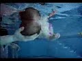 baby swimming