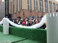 winter carnival daytime parade 2007.
our float carried the aberdeen snow flake queen