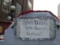 winter carnival daytime parade 2007.
our float carried the aberdeen snow flake queen