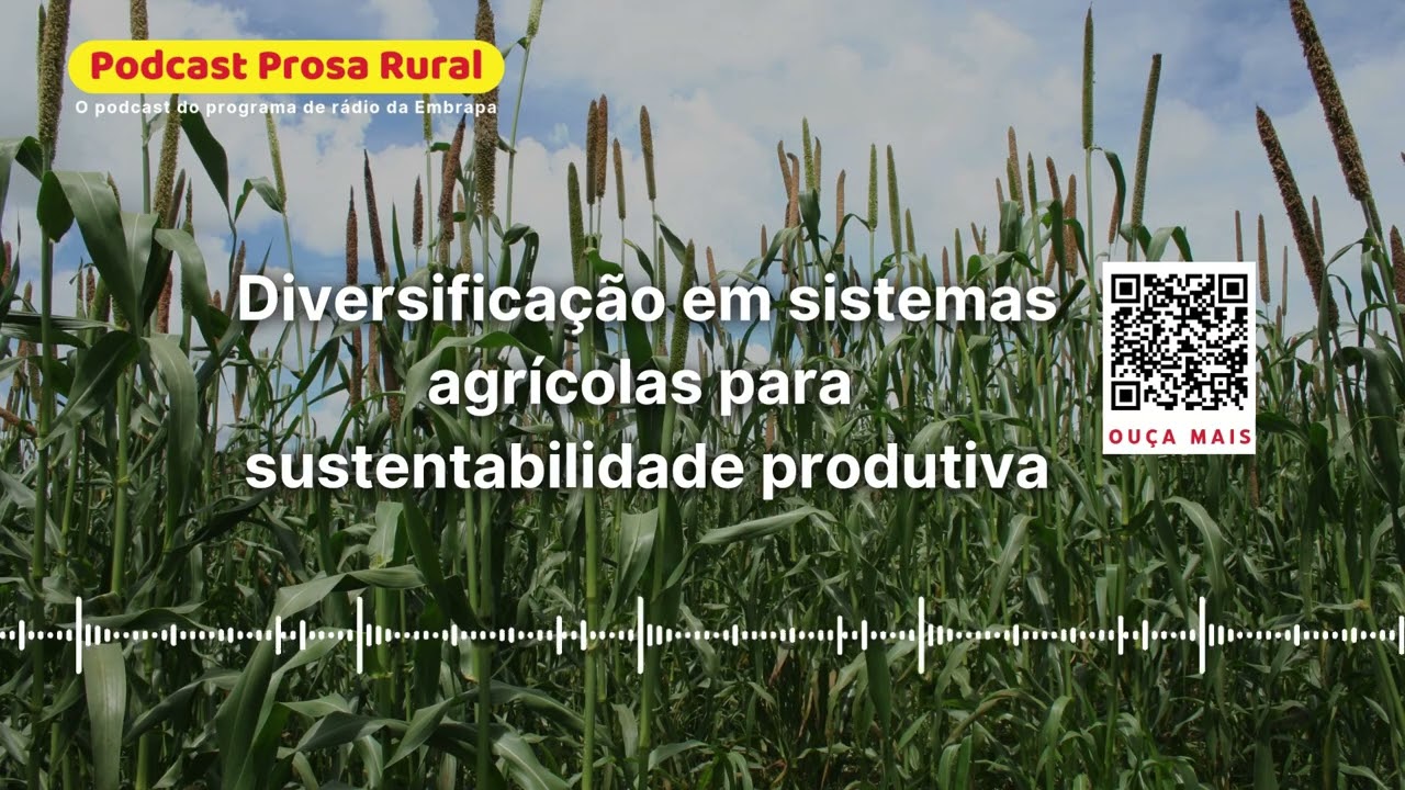 Diversificação em sistemas agrícolas para sustentabilidade produtiva