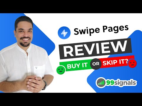 Watch 'Swipe Pages Review and Tutorial: Budget-Friendly Landing Page Builder for Lead Generation - YouTube'