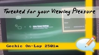Review: Gechic On-Lap 2501M | Tweaked for your Viewing Pleasure