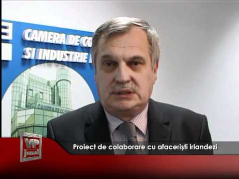 Proiect de colaborare cu afacerişti irlandezi