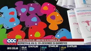 MARÍA JOSÉ RÚA JEFA DEl LABORATORIO DE REFERENCIA DE VIH