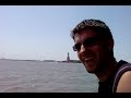 South Ferry passing by the Statue of Liberty