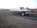 1965 ford f-100 big burnout