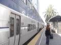 videos de Boarding Amtrak Pacific Surfliner Train, Santa Fe Depot, San Diego, California