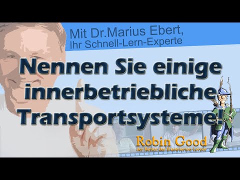 Nennen Sie einige innerbetriebliche Transportsysteme!