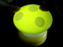 Blue Mushroom Head Press Down Desk Lamp Light.mpg