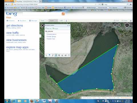 how to measure distance on bing maps