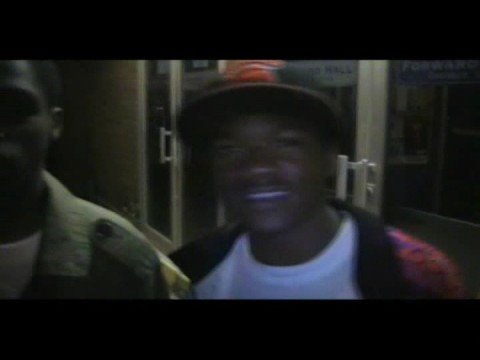 814 rappers out side of the KRS ONE show
