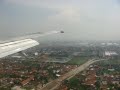 Garuda Indonesia Boeing 737 Landing in Surabaya, Indonesia Garuda Indonesia Boeing 737 Landing in Surabaya, Indonesia