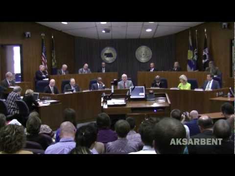 Omaha City council passes LGBT ordinance 4-3 on 2nd try, March 13, 2012 Video
