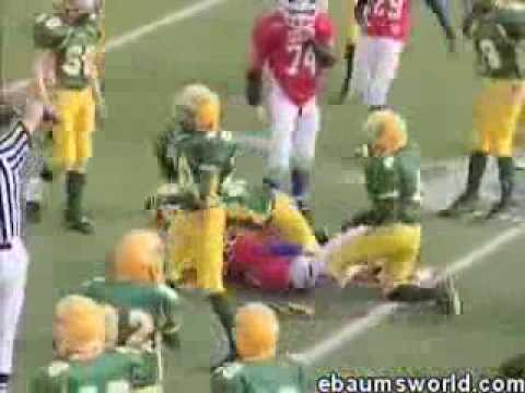 Lil Reggie - Little league football player....SWEET!