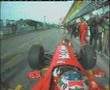funny crash michael shumacher alonso ferrari barichello