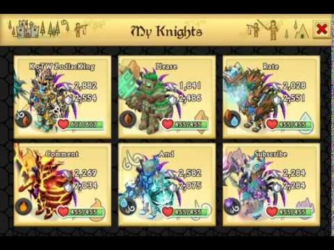 how to fuse epic armor in knights and dragons