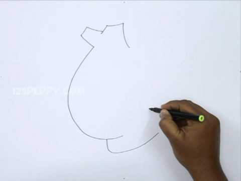 how to draw the letter c