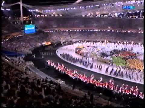Athens Olympics 2004 – Parade of Nations (Full BBC Coverage)