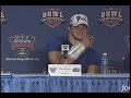 Tim Tebow and Urban Meyer Post Sugar Bowl Presser