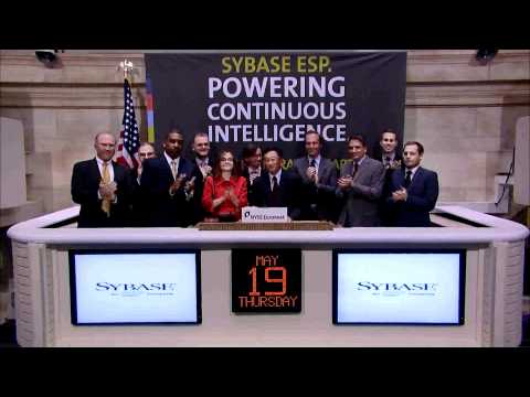 SybaseInc - Sybase, Inc., an SAP company (NYSE-Listed SAP) visits the NYSE to host the company's annual Analyst Day. In honor of the occasion, John Chen, Chairman and CE...